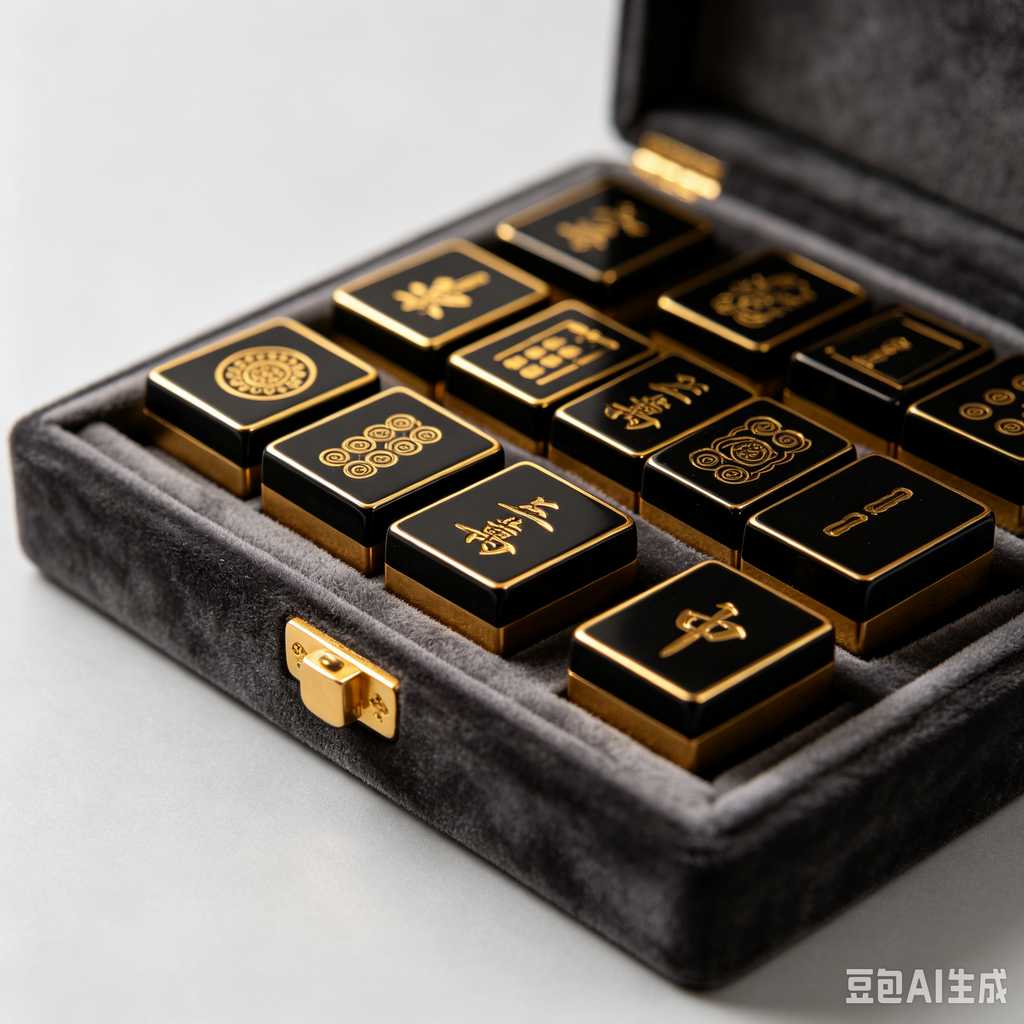 bamboo mahjong set