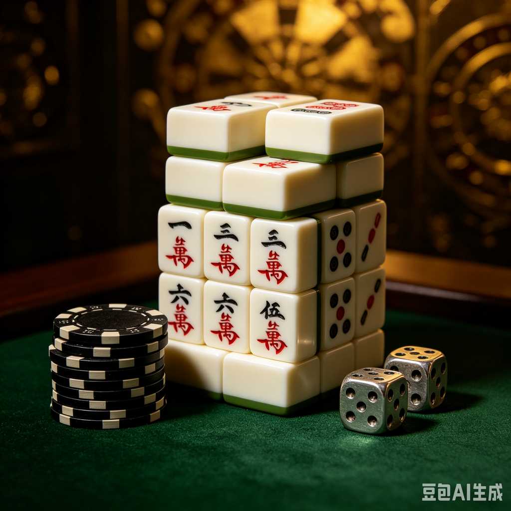 compact mahjong set for small home