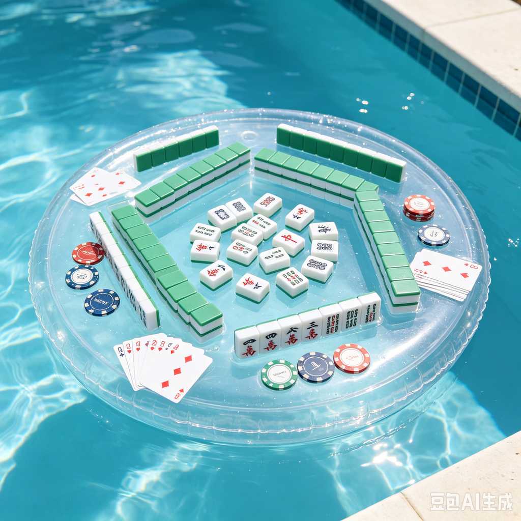 hd printed mahjong set